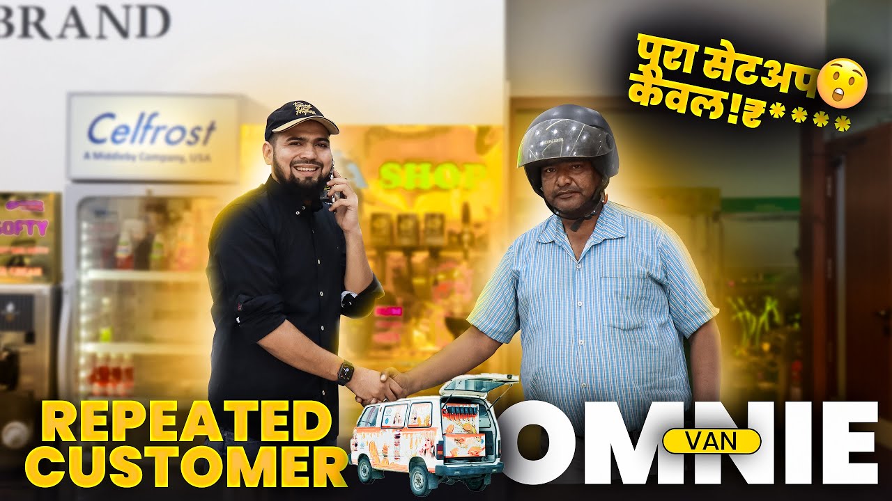 Soda Mobile Van Complete Details!✨🤗SS Soda Shop Machine