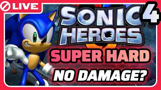 Can I Beat SUPER HARD Mode Without Taking Damage? - Sonic Heroes (Attempt 4)