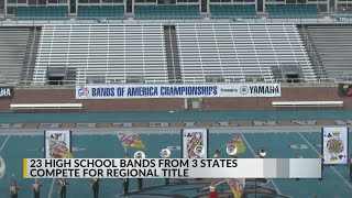 Coastal Carolina University hosts Bands of America Regional Championship