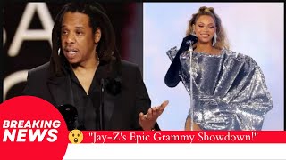 Jay-Z Slams Grammys Over Beyoncé Snub–Full Acceptance Speech Unveiled!"#jayz #beyonce #trending