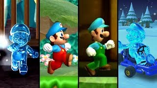 Evolution of Ice Mario in Super Mario Games (2007-2020)