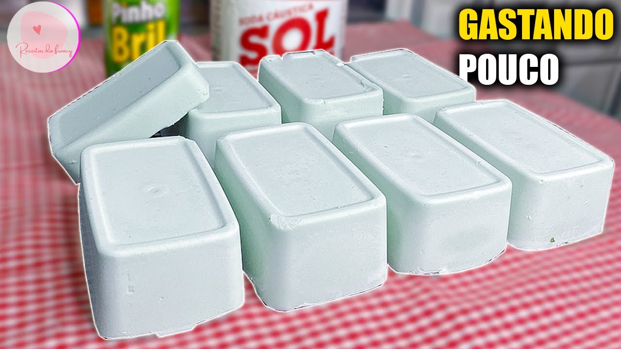 SABÃO CASEIRO ANTIBACTERICIDA DE PINHO SOL