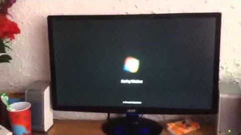 Booting Acer Windows 7 July (Power on ver.)