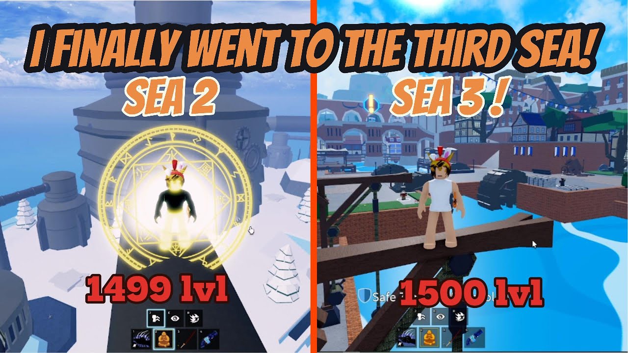 ទម្រំបានទៅសមុទ្រទី3ខ្ញុំវេតនាណាស់គ្នាយើង🤣😵😤/Blox fruit sea3