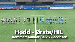 Norway soccer game between a Junior game Hødd mot Ørsta/HIL Høddvoll Stadion #soccer #ball