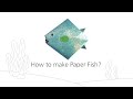 How to make Paper Fish? 🐟 |  SUPER EASY!