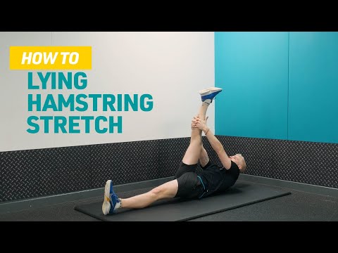 How To Do Lying Hamstring Stretch