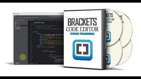 Brackets Code Editor Basic Training