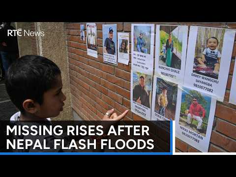 Over 2,400 people missing after deadly Nepal, China flash floods | RTÉ News