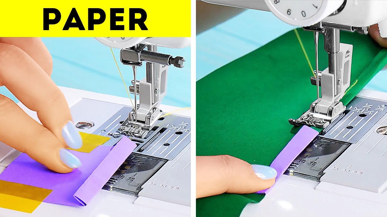 SEWING MACHINE HACKS AND TUTORIALS YOU CAN EASILY FOLLOW