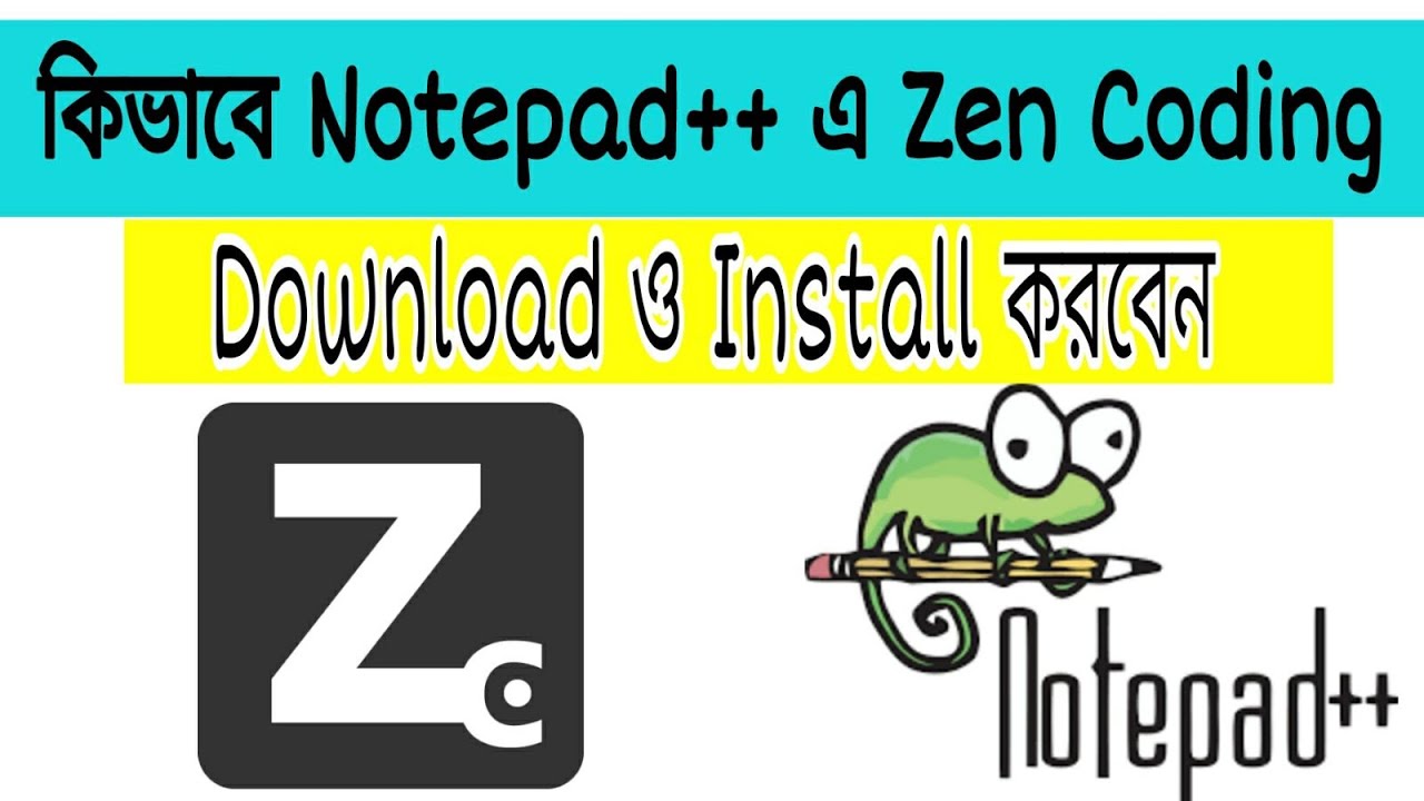 51 zen coding plugin download and run for notepad|| problem solve zen ...