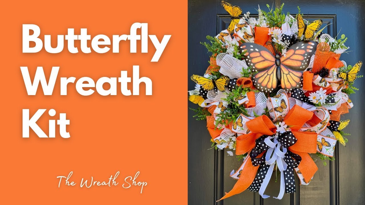 Butterfly Wreath Kit - Facebook Live