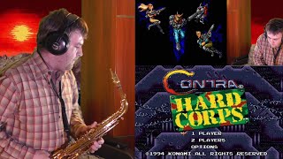 Contra: Hard Corps - Route 02 Part 02 ( cover by Amigoiga sax )