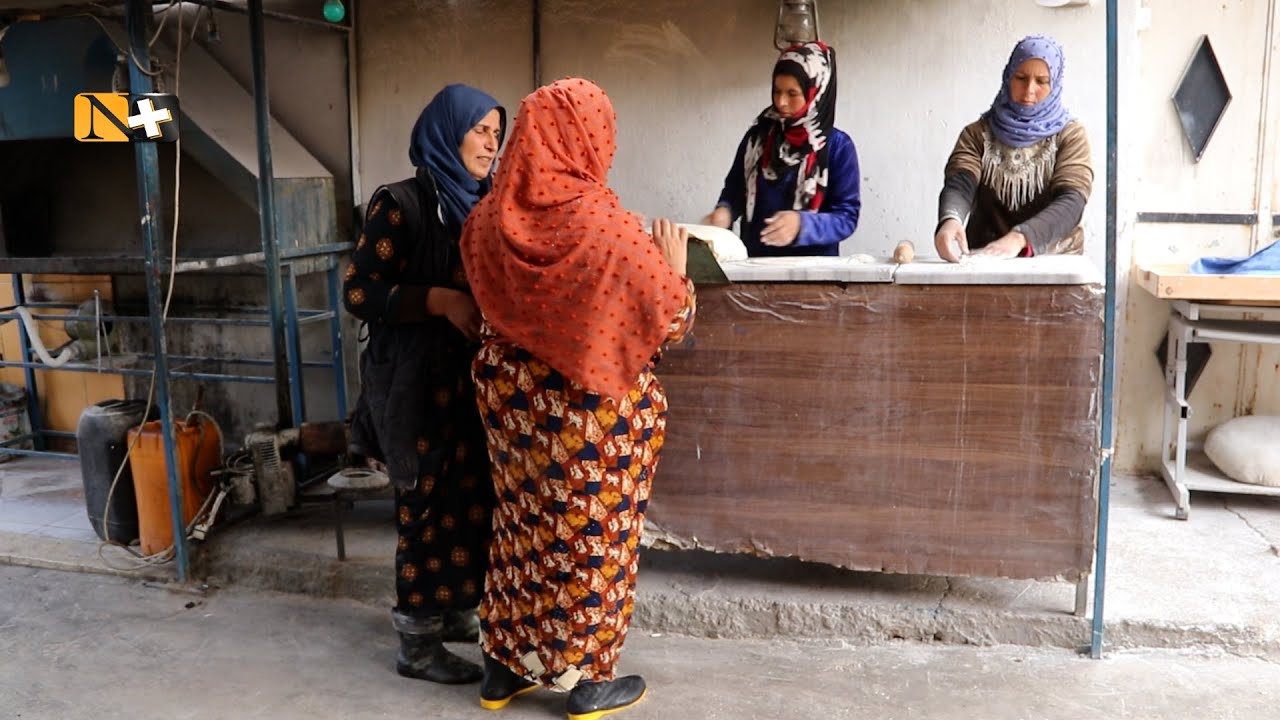 الغلاء يدفع نازحات مخيم نوروز لترك أطفالهن في مواجهة الخطر