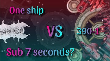 Speedruning 390-1 Citadel With One Ship Under 7 Seconds? - Event Horizon Frontier