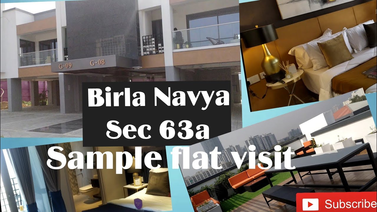 Birla Navya Sector 63a Gurgaon sample flat visit // near Metro station 