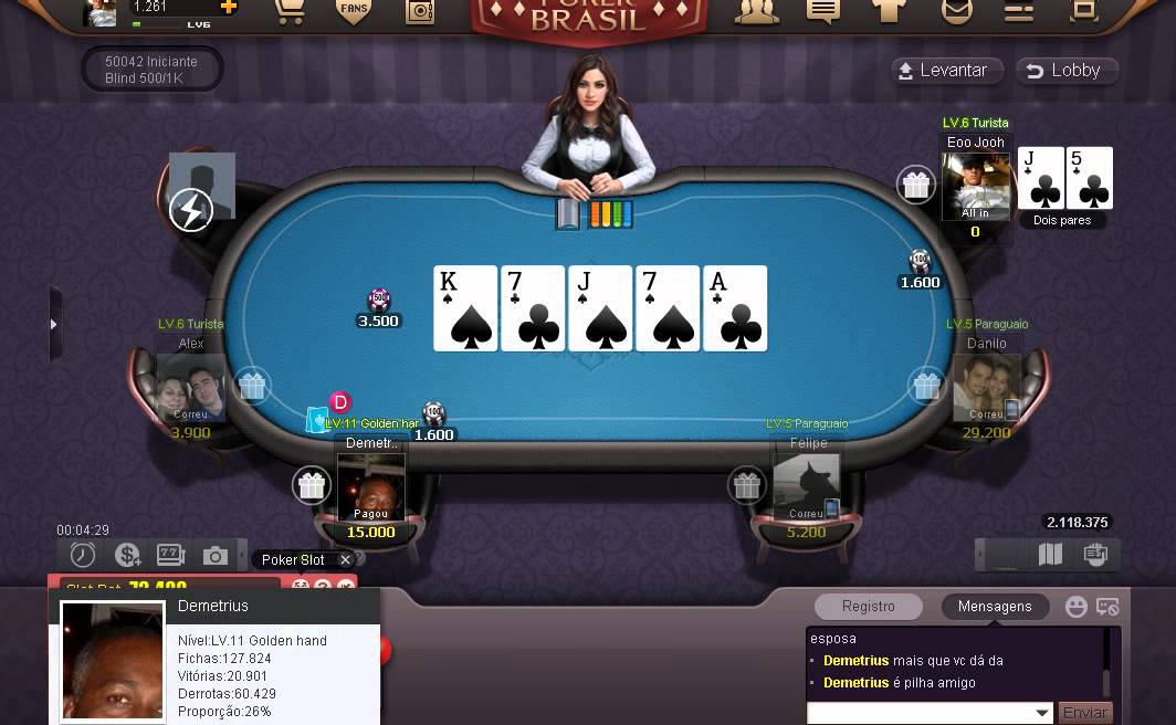 poker senhas online