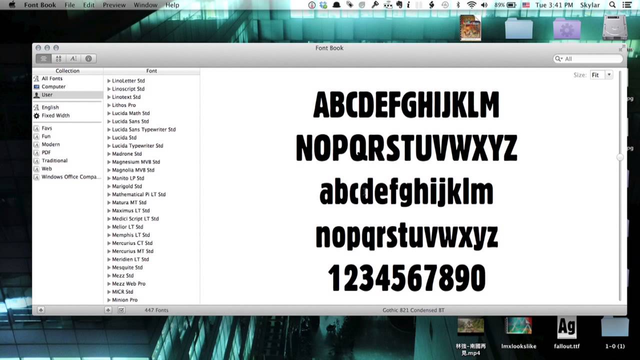 How To Import Fonts In Microsoft Word On A Mac Tech Yeah Youtube