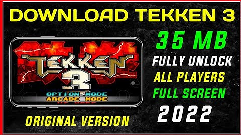 How to download Tekken 3 game in Android only 20MB With Cheat Codes(Hindi/Urdu)