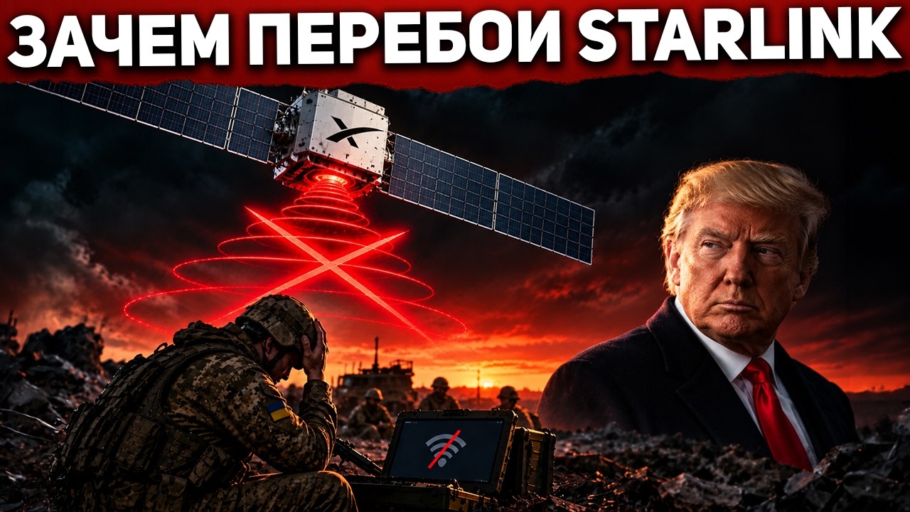 Почему это остановит войну? Был ли приказ по Starlink Трампа или Маска?