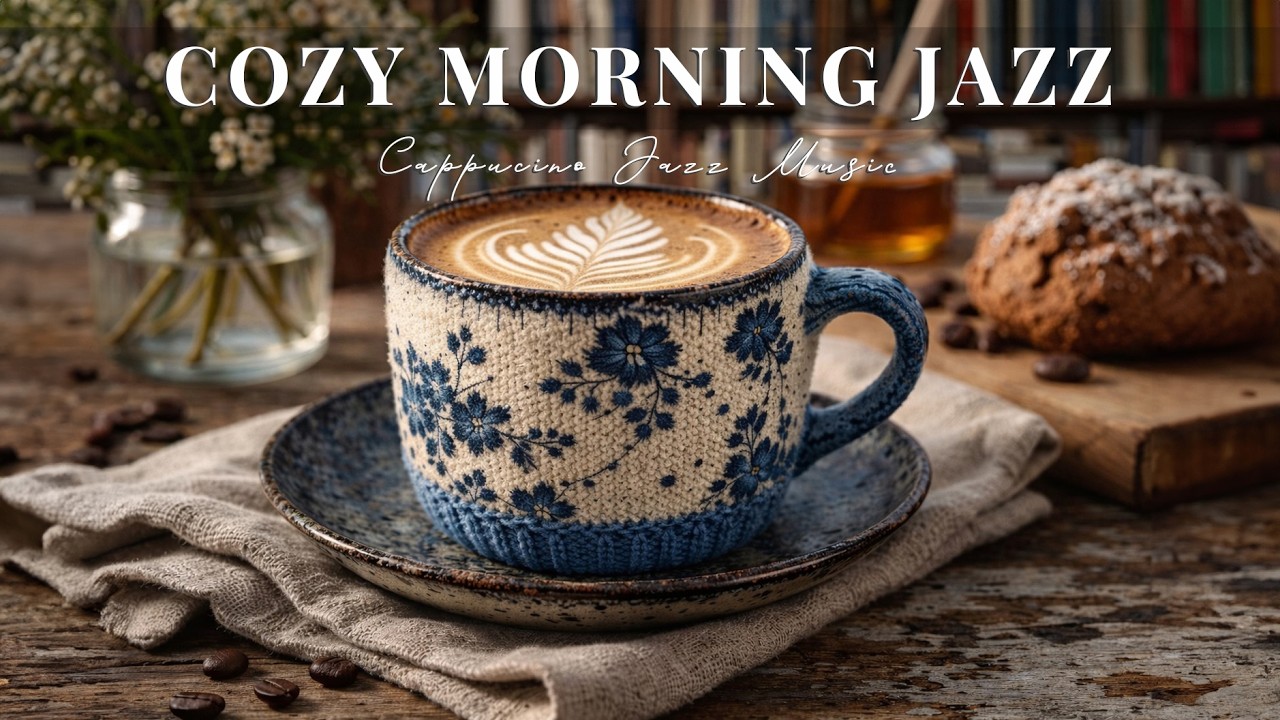 Cozy Spring Morning Jazz ☕ Café Piano Background & Light Bossa Nova for Relax & Focus