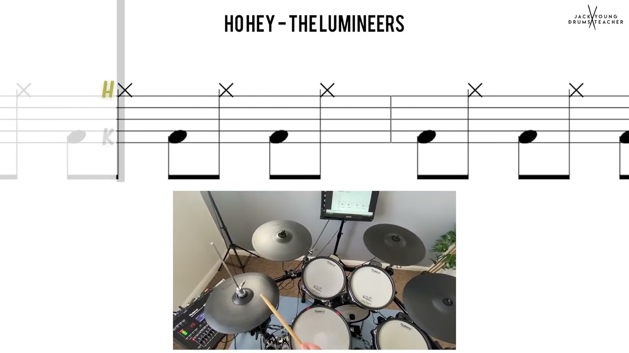 How to Play 🥁   Ho Hey   The Lumineers