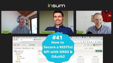 APEX Instant Tips #41 How to secure a RESTful API with ORDS and OAuth2