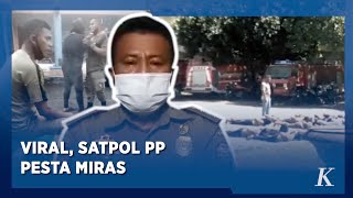 Video Anggota Satpol PP Pesta Miras Viral di Media Sosial