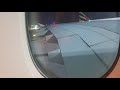 Emirates flight EK21 A380 Dubai to Manchester take off, new years 2023, and HARD landing