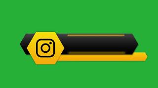 Free Instagram Logo New 2022 Best Green Screen Polygon Transition