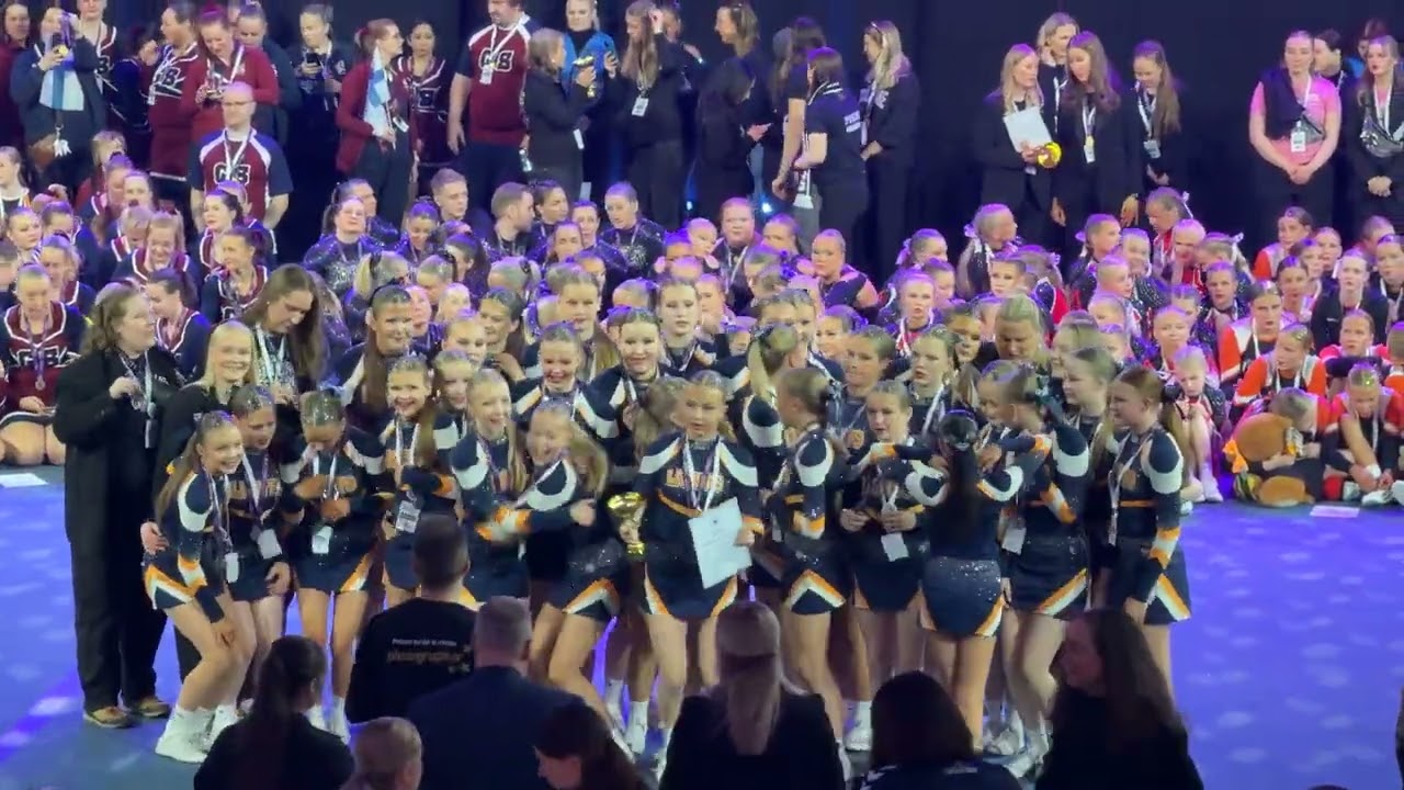 Palkintojenjako – Cheer Youth Advanced (lvl 4) – NCC 31.1.2026