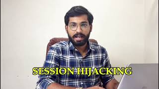🔐 **Session Hijacking Explained in 60 Seconds