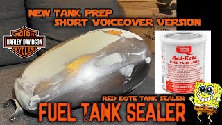 How To Red Kote Fuel Tank Sealer with Extra Tips Short Version / Voice Over