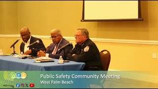 Attend a WPB Public Safety Community Meeting in Your Area