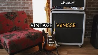 Vintage® V6M Guitarra Eléctrica SSS Maple Tremolo | Sunset Sunburst video