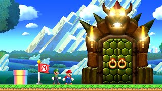 Small Super Mario Bros. U - 100% Walkthrough - World 2