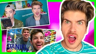 REACTING TO WEIRD COMPILATIONS OF ME!