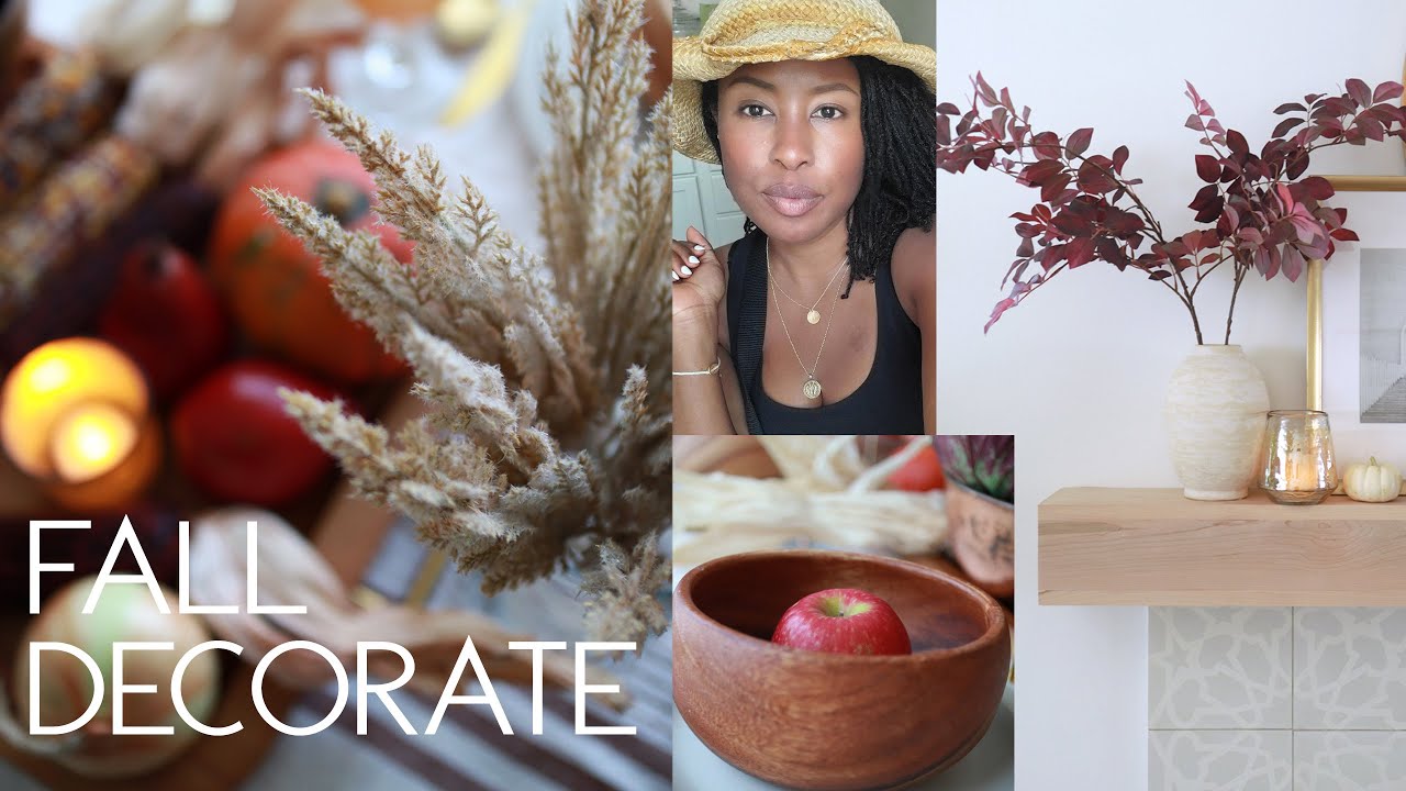 FALL HOME DECOR 2021 FALL DECORATE WITH ME 2021 FALL TABLE DECOR