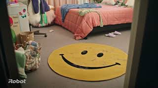 Happy Rug | Pulls Up Stubborn | Roomba Combo® j9+ Robot Vacuum and Mop