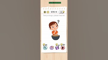 BRAIN TEST LEVEL 45 WALKTHROUGH WITH COMMENTARY