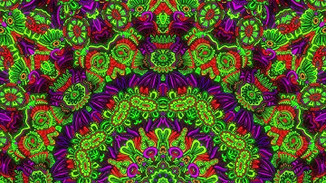 multy color mandala design background video   4K VJ Loops Abstract Motion Background || VJ Loop