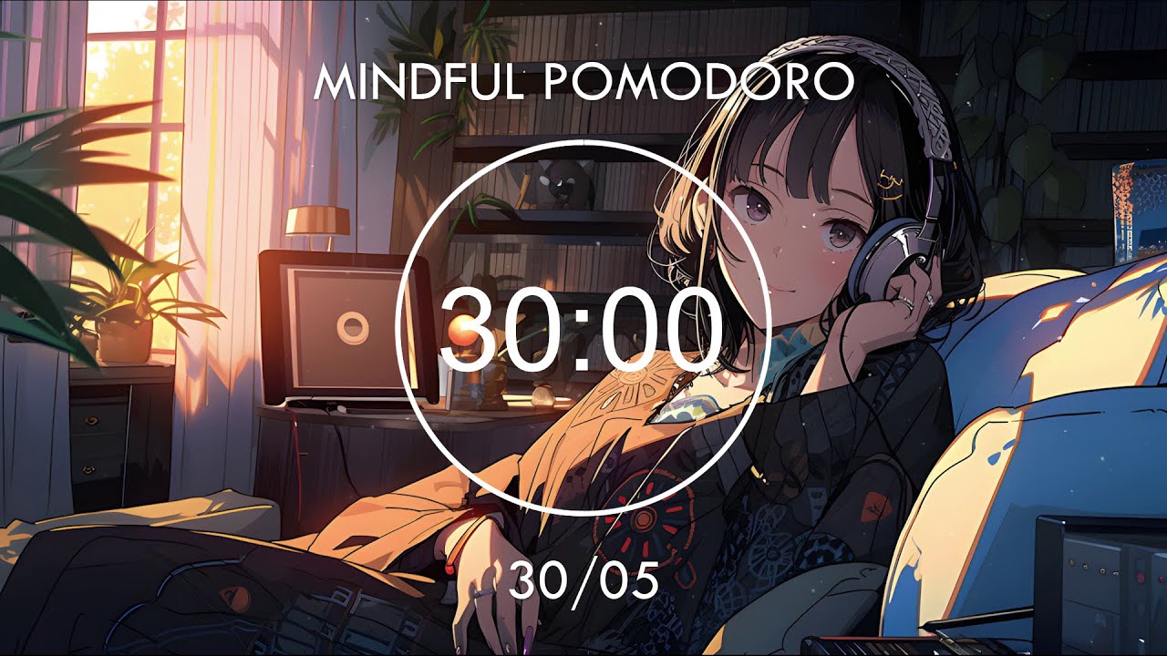 2 Hours Study With Me ~ 30/5 Pomodoro Timer • Lofi Music Helps Study ...