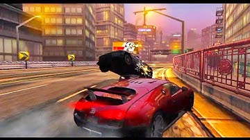 Bugatti...BMW drifting and crashing cars...nfs most wanted android gameplay #nfs #mostwanted