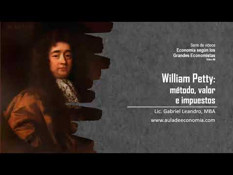 William Petty - Economía según Grandes Economistas 08