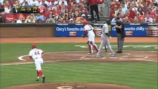 2012/08/04 Leake's seven strikeouts