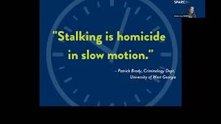 Stalking & Sexual Violence: Understanding the Intersections (04/24) Update