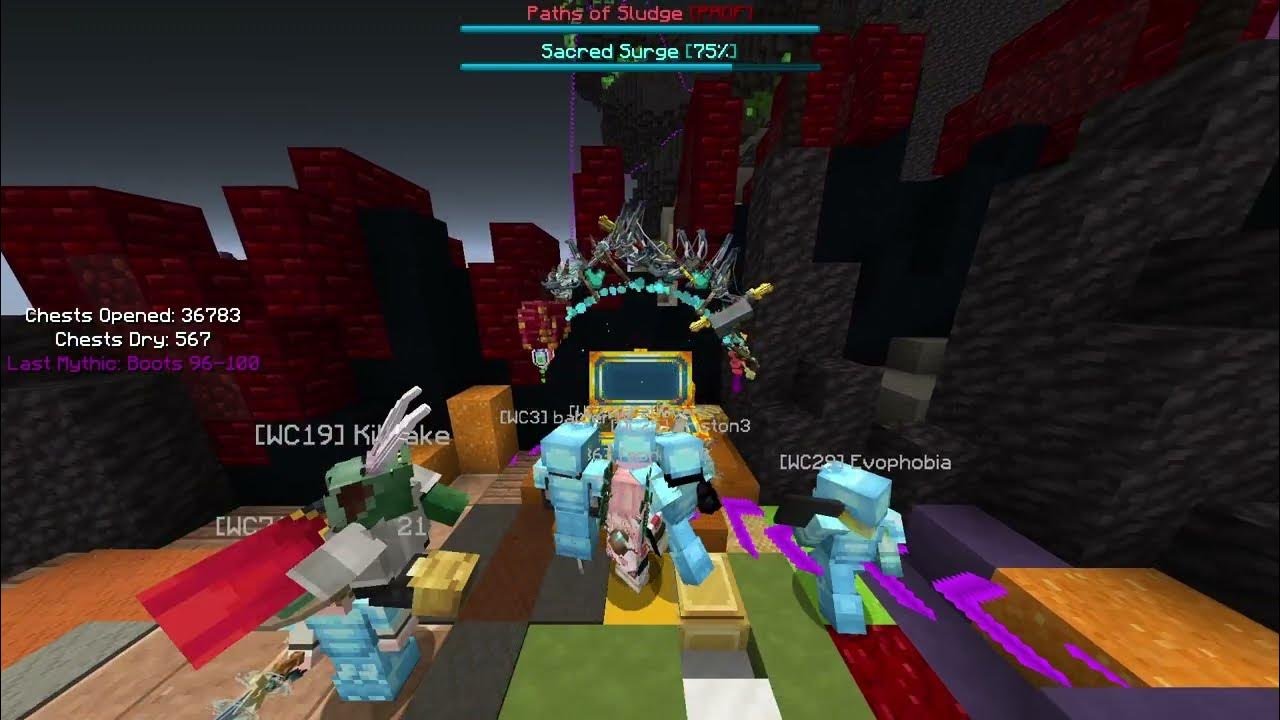 Wynncraft find mythic 34 35 (End Rewards Chest) Divzer and