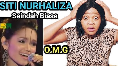 Siti Nurhaliza Seindah Biasa (Official Video HD) Reaction
