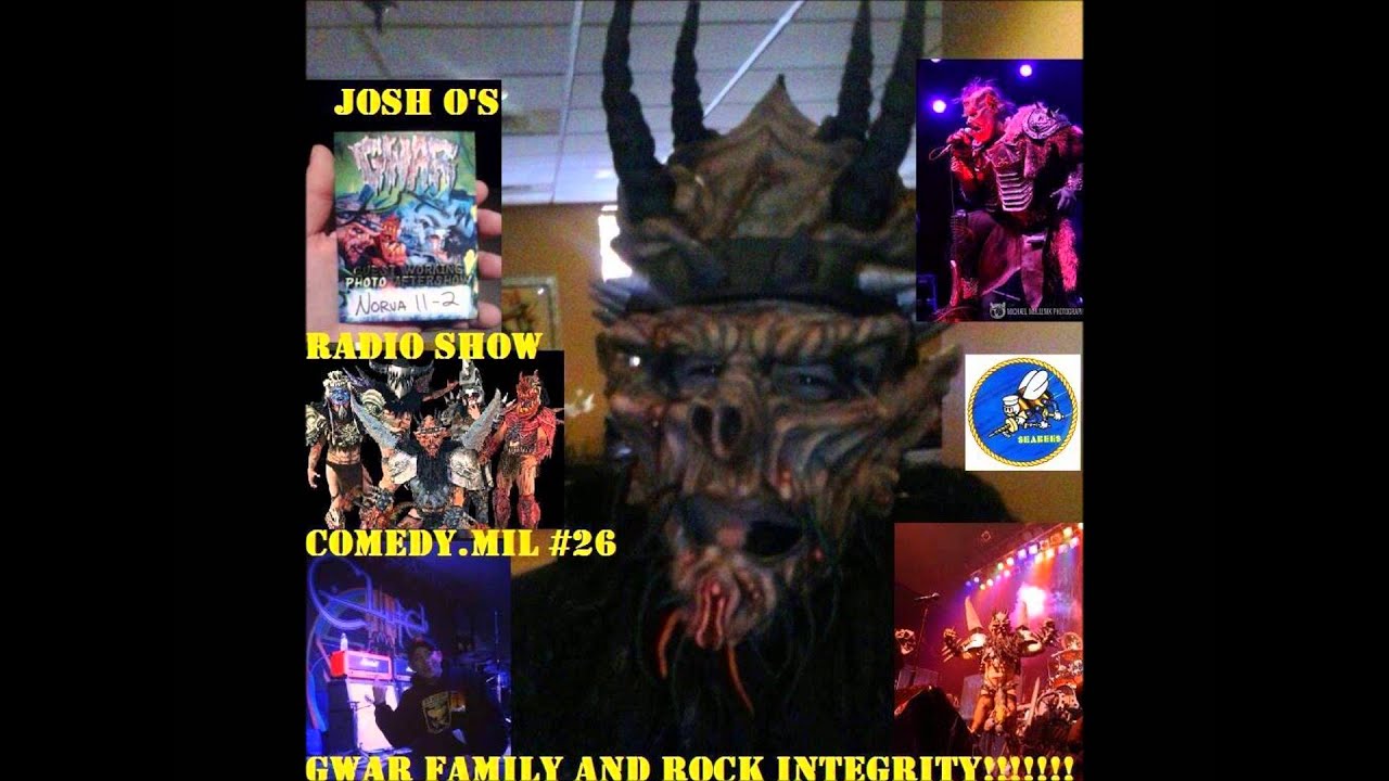 Dave Brockie w/ Josh O'Brien on Josh O's Radio show R.I.P. Dave all hail Oderus Urungus