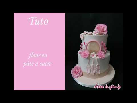 Tutoriel Rose en pâte à sucre - Recettes by Hanane